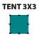 Тент Tramp 3x3, TRT-100.04 - 3 Тент Tramp 3x3, TRT-100.04 - 3