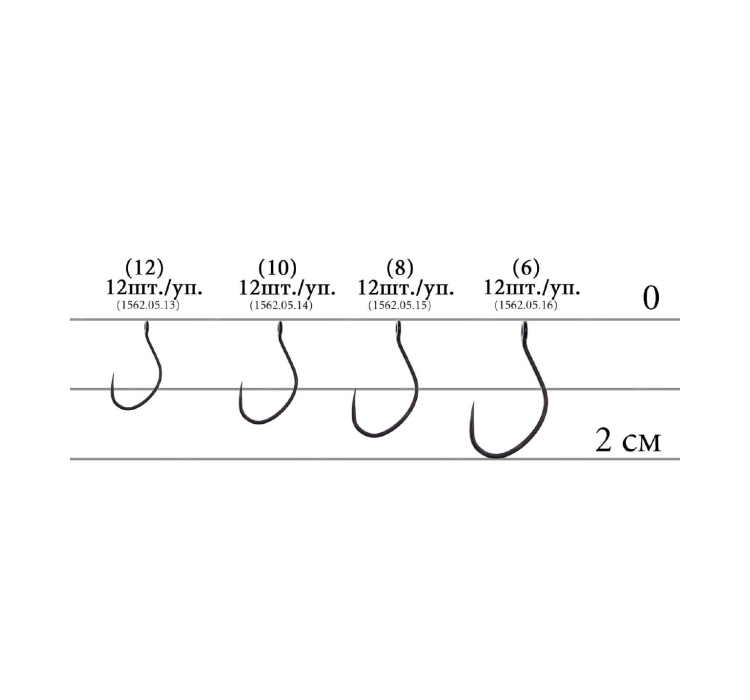 Гачок Decoy AH-IX FLORIA #10 (12 шт/уп) - 3 Гачок Decoy AH-IX FLORIA #10 (12 шт/уп) - 3