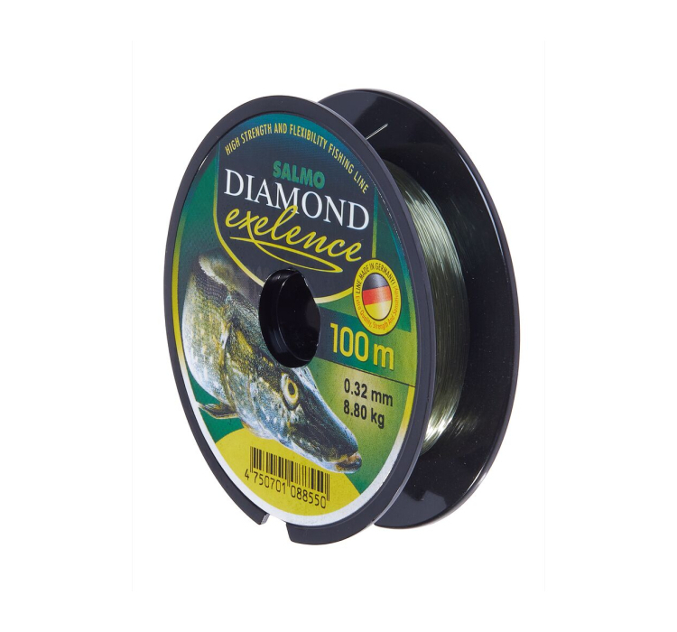 Жилка Salmo Diamond Exelence 100м 0,32мм - 1 Жилка Salmo Diamond Exelence 100м 0,32мм - 1