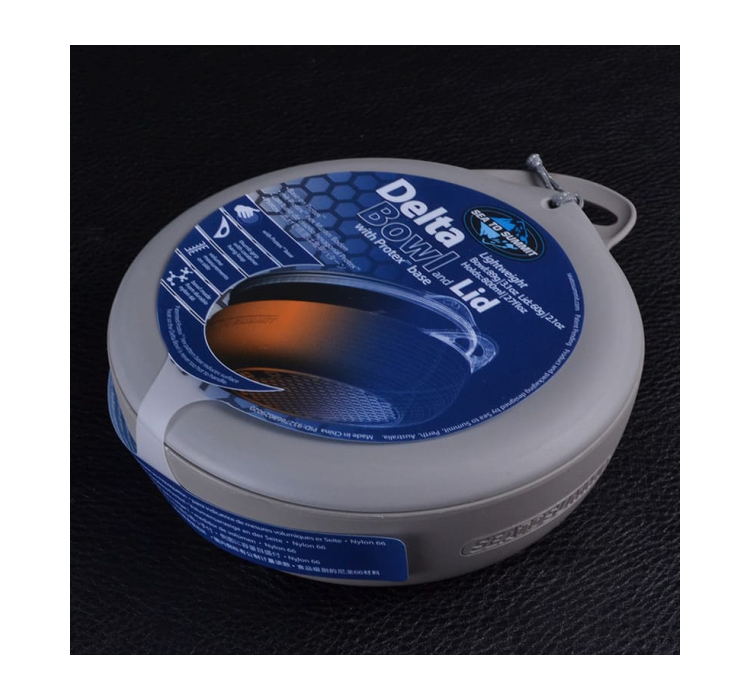 Миска с крышкой Sea to Summit Delta Bowl, серая - 3 Миска с крышкой Sea to Summit Delta Bowl, серая - 3