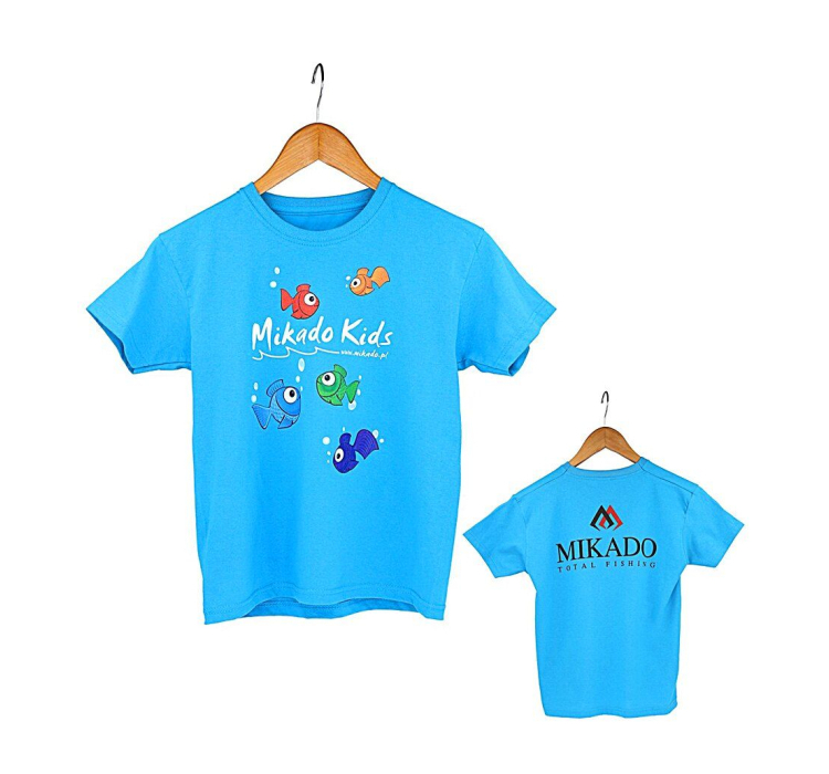 Футболка Mikado Kids 123см блакитна - 1 Футболка Mikado Kids 123см блакитна - 1