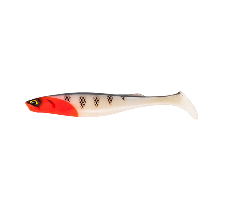 Силиконовая приманка FishUP RAM Shad 8"" #357 - Red Head (1шт/уп) - 1 Силиконовая приманка FishUP RAM Shad 8"" #357 - Red Head (1шт/уп) - 1