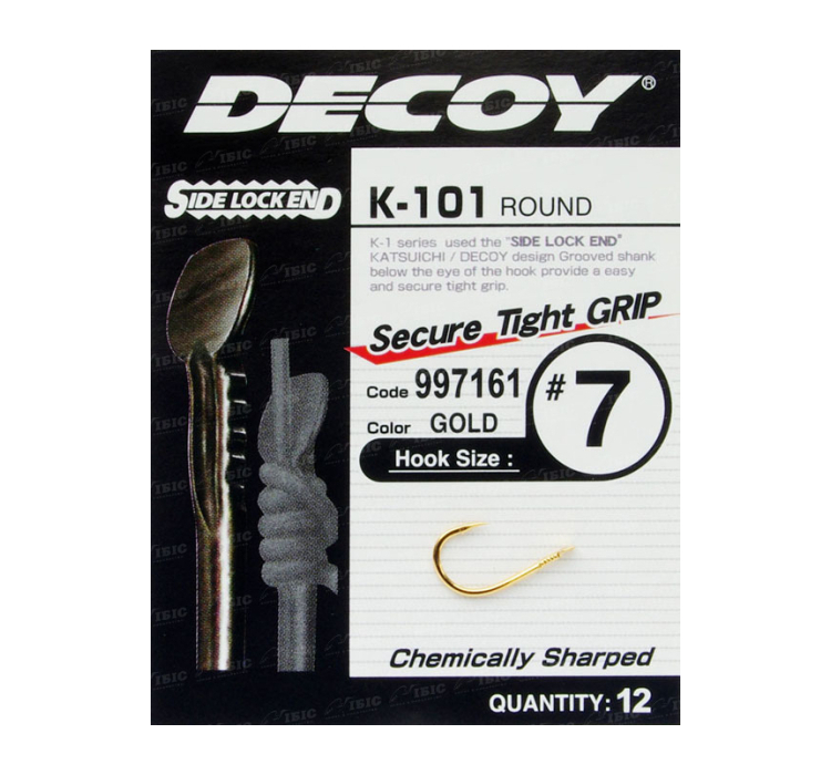 Гачок Decoy K-101 Round #9 (12 шт/уп) - 1