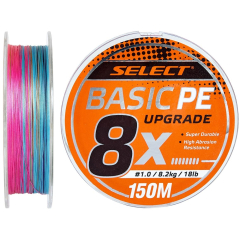 Шнур Select Basic PE 8x 150m (мульти.) #0.6/0.10mm 12lb/5.5kg