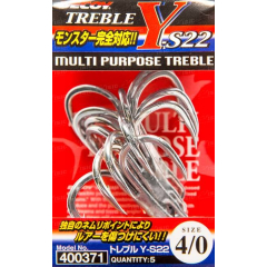 Тройник Decoy Y-S22 #3/0 (6 шт/уп)