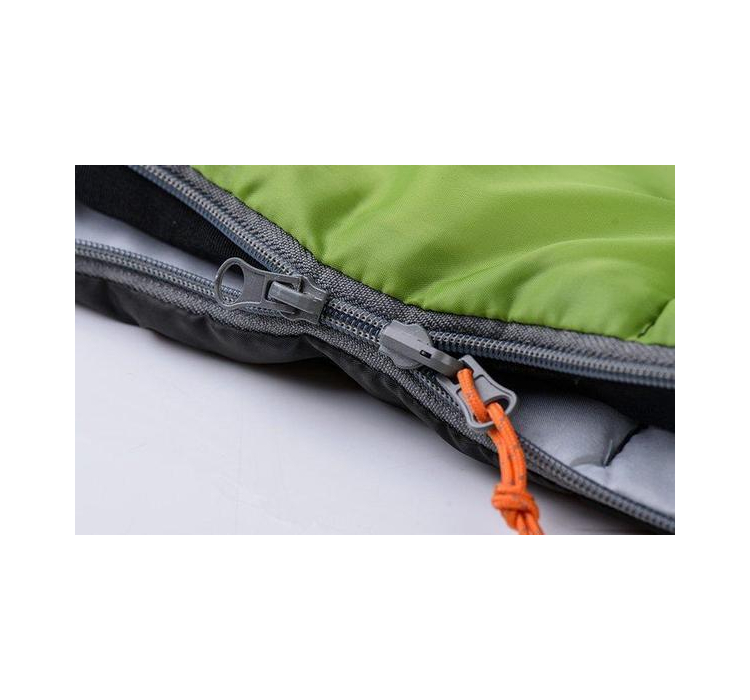 Спальний мішок з капюшоном Nature Hike U250 з фібер підкладкою (190+30)x75см, вага 1,5кг, 5-10℃ зелений - 4 Спальний мішок з капюшоном Nature Hike U250 з фібер підкладкою (190+30)x75см, вага 1,5кг, 5-10℃ зелений - 4