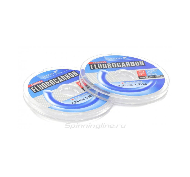 Флюорокарбон Salmo Fluorocarbon original 30м 0,14мм - 2 Флюорокарбон Salmo Fluorocarbon original 30м 0,14мм - 2
