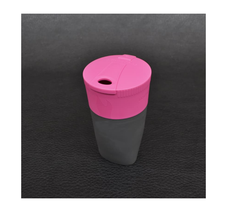 Стакан складний LIGHT MY FIRE Pack-up-Cap (0.26л), фуксія - 3 Стакан складний LIGHT MY FIRE Pack-up-Cap (0.26л), фуксія - 3