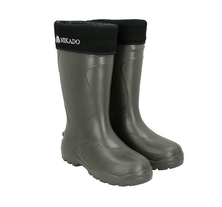 Чоботи Mikado BMK-BK -30° піна EVA з панчохою (зелені) 43р. - 1 Чоботи Mikado BMK-BK -30° піна EVA з панчохою (зелені) 43р. - 1
