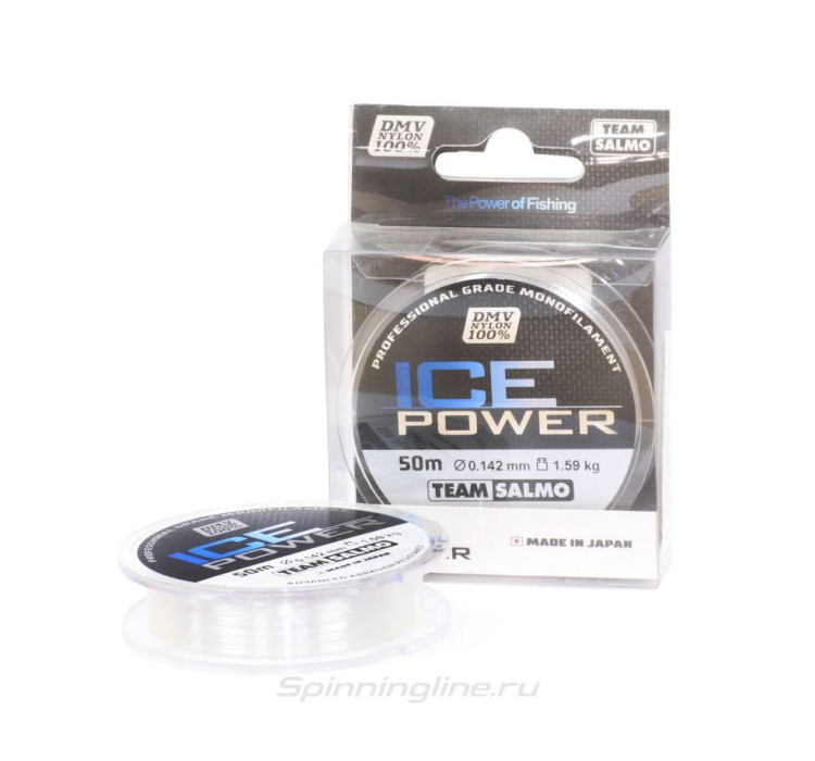 Леска Salmo Team Ice Power 50м 0,163мм - 3 Леска Salmo Team Ice Power 50м 0,163мм - 3