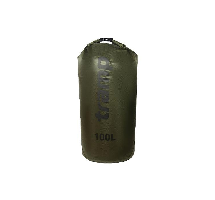 Гермомешок PVC Diamond Rip-Stop 100л Tramp TRA-210-olive - 2 Гермомешок PVC Diamond Rip-Stop 100л Tramp TRA-210-olive - 2