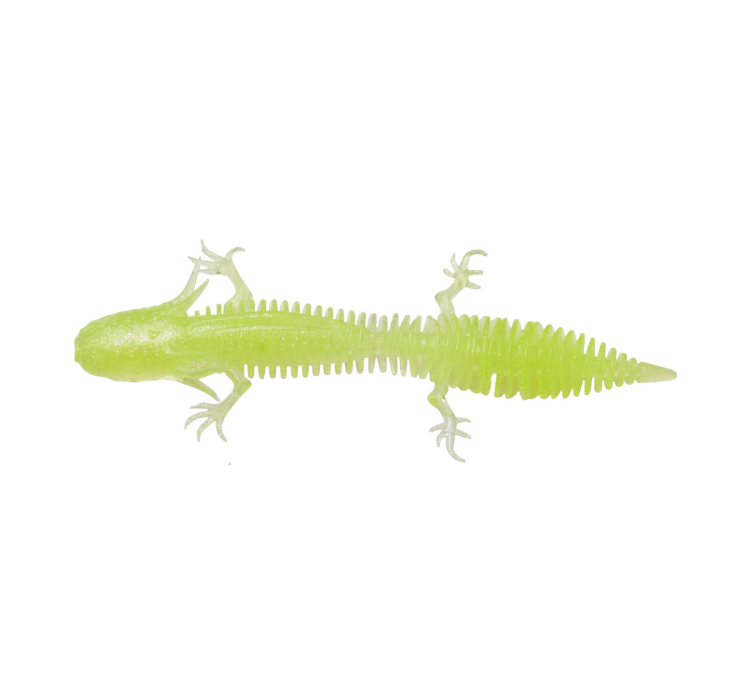 Силиконовая приманка Savage Gear Ned Salamander 75mm 3.0g Clear Chartreuse (5 шт/уп) - 1 Силиконовая приманка Savage Gear Ned Salamander 75mm 3.0g Clear Chartreuse (5 шт/уп) - 1