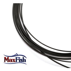 Поводочный стальной материал 1х7 DAM Effzet Coated Core 7 Steeltrace 10м 20кг (черный)