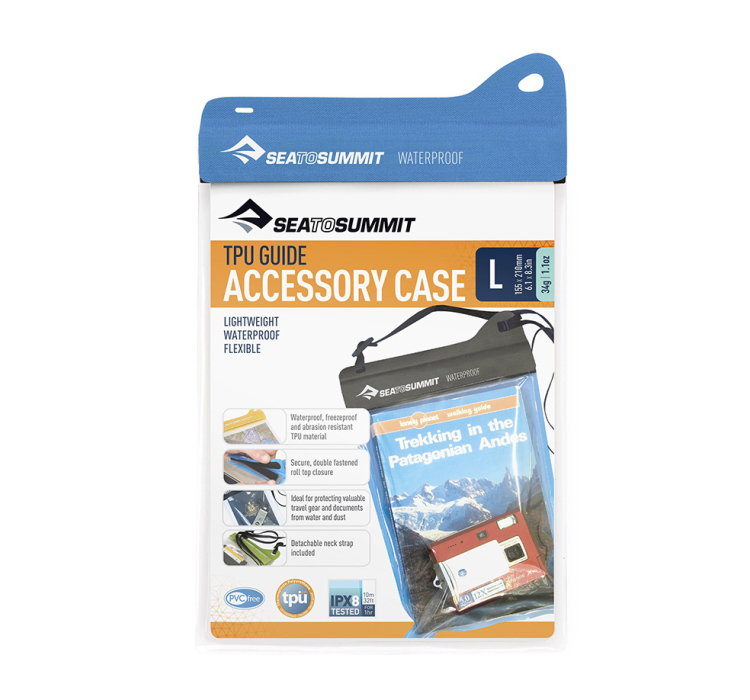 Чохол водонепроникний Sea to Summit TPU (р.L), синій - 1 Чохол водонепроникний Sea to Summit TPU (р.L), синій - 1