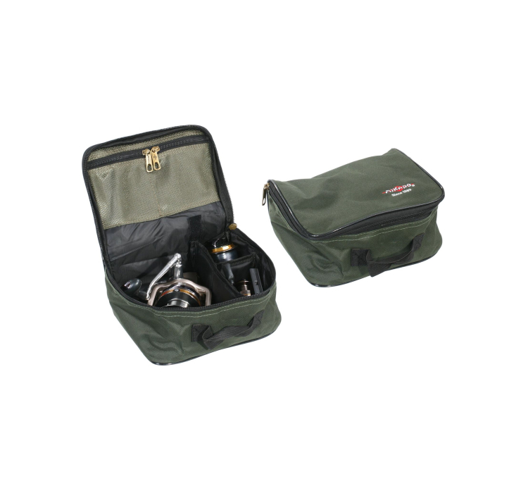 Сумка для рибальських котушок Mikado R003G зелена - 1 Сумка для рибальських котушок Mikado R003G зелена - 1