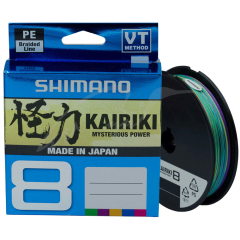 Шнур Shimano Kairiki 8 PE (Multi Color) 150m 0.315mm 33.5kg