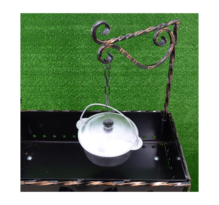 Мангал для шашликів (10-місний), кований - 13 Мангал для шашликів (10-місний), кований - 13