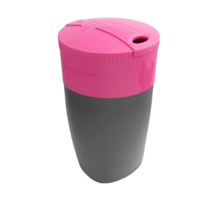 Стакан складний LIGHT MY FIRE Pack-up-Cap (0.26л), фуксія - 1 Стакан складний LIGHT MY FIRE Pack-up-Cap (0.26л), фуксія - 1