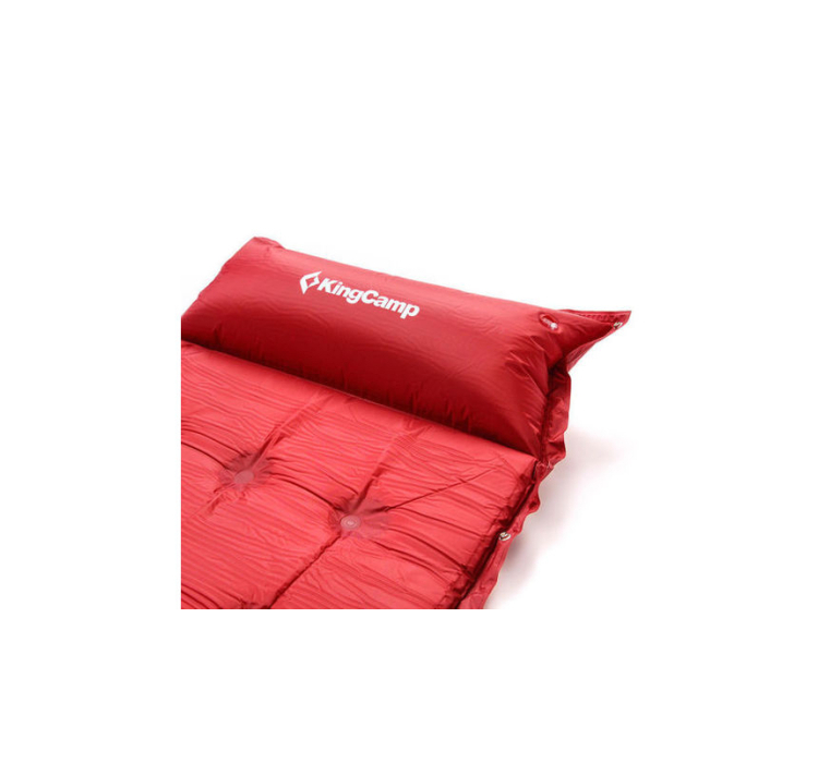 Самонадувний килимок KingCamp Base Camp XL (KM3559) Wine red - 4 Самонадувний килимок KingCamp Base Camp XL (KM3559) Wine red - 4