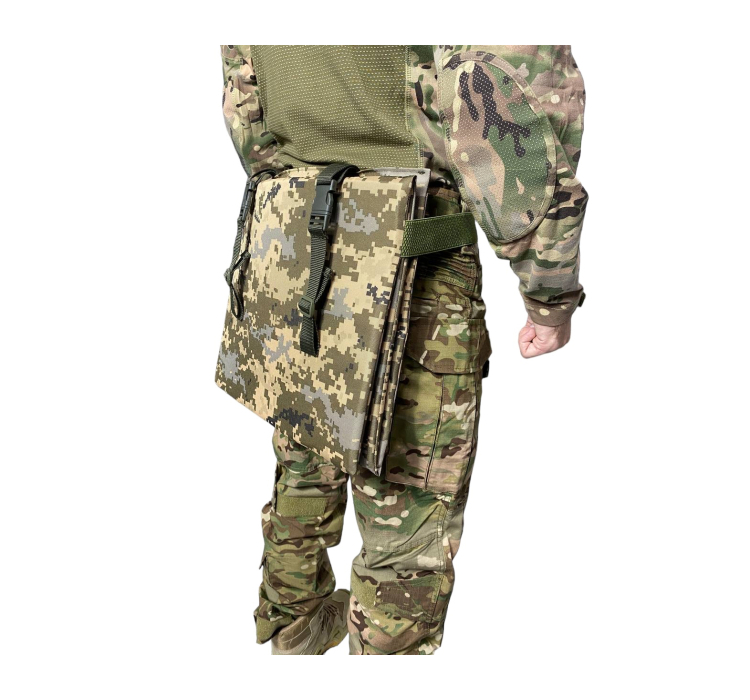 Потрійний тактичний каремат Ranger піксель (RA8910) Потрійний тактичний каремат Ranger піксель (RA8910)