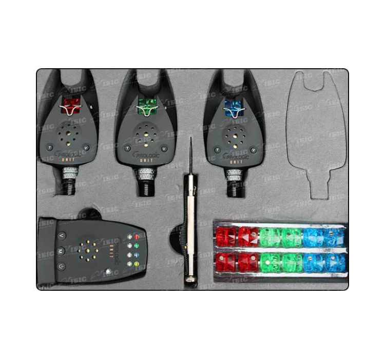 Набір сигналізаторів Prologic Unit Bite Alarm Set 4+1 - 3 Набір сигналізаторів Prologic Unit Bite Alarm Set 4+1 - 3