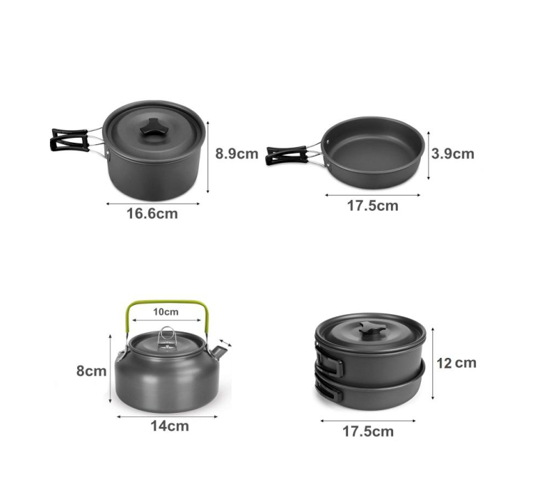 Набір туристичного посуду Ranger Prius Lux (Арт. RA 9947) Набір туристичного посуду Ranger Prius Lux (Арт. RA 9947)