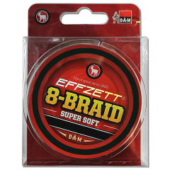 Шнур DAM Effzett 8-Braid 125м 0,20мм 18,1кг (жовтий)