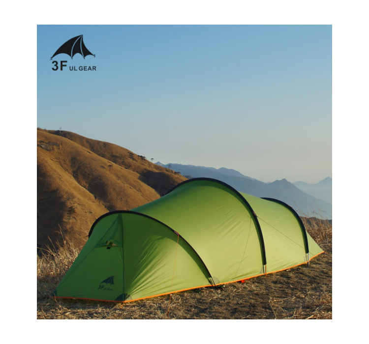 Палатка двухместная 3F Ul Gear Taihang 2 210T 3 season темно-зеленый - 10 Палатка двухместная 3F Ul Gear Taihang 2 210T 3 season темно-зеленый - 10