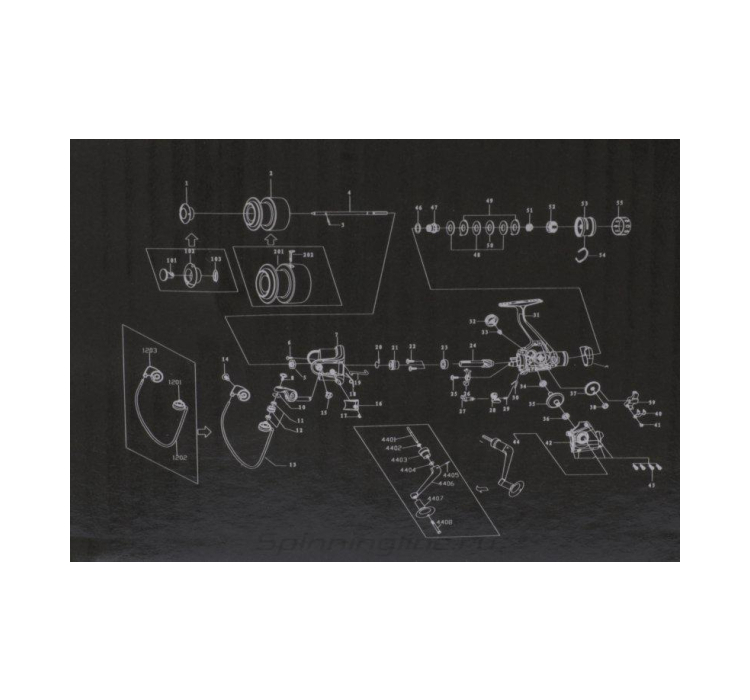 Катушка Salmo Blaster Spin 1 40RD - 10 Катушка Salmo Blaster Spin 1 40RD - 10