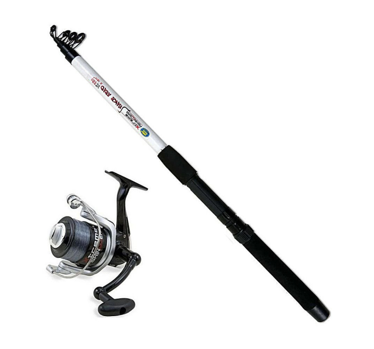 Набір Lineaeffe Combo Extreme Fishing Snake Head (Спінінг-Телескоп 2.40М. до 50Гр.+ Котушка Fd30) 240 (до 50г) - 1 Набір Lineaeffe Combo Extreme Fishing Snake Head (Спінінг-Телескоп 2.40М. до 50Гр.+ Котушка Fd30) 240 (до 50г) - 1