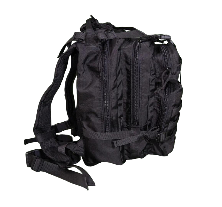 Рюкзак тактичний 35 літрів Kirasa кордура чорний (Арт KI942) Рюкзак тактичний 35 літрів Kirasa кордура чорний (Арт KI942)
