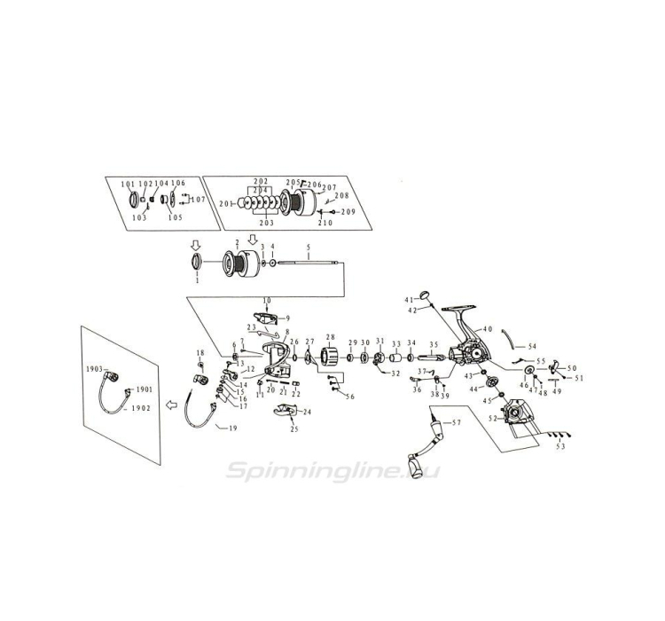 Катушка Salmo Elite Match 8 2000FD - 10 Катушка Salmo Elite Match 8 2000FD - 10