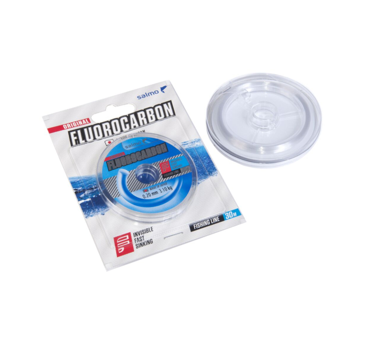 Флюорокарбон Salmo Fluorocarbon original 30м 0,20мм - 1 Флюорокарбон Salmo Fluorocarbon original 30м 0,20мм - 1