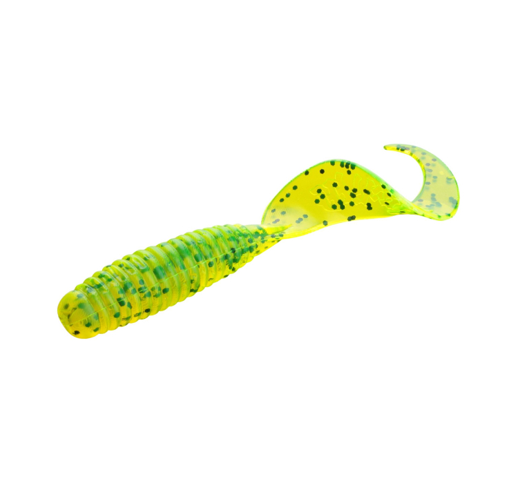 Силіконова приманка Mikado Twister 52мм 5шт (колір-10) - 1 Силіконова приманка Mikado Twister 52мм 5шт (колір-10) - 1