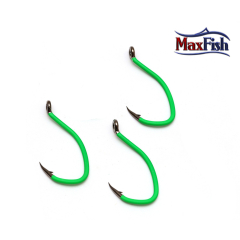 Крючок DAM MADCAT® A-STATIC CLASSIC Hook №10/0 3шт. (green)