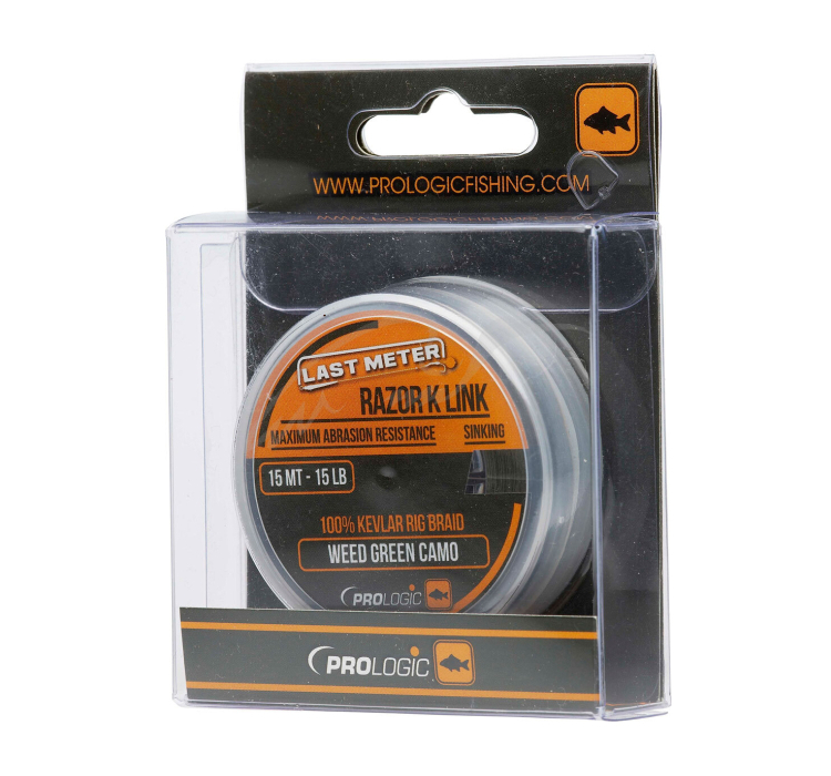 Поводковый материал Prologic Razor K Link 15m 30lbs - 2 Поводковый материал Prologic Razor K Link 15m 30lbs - 2