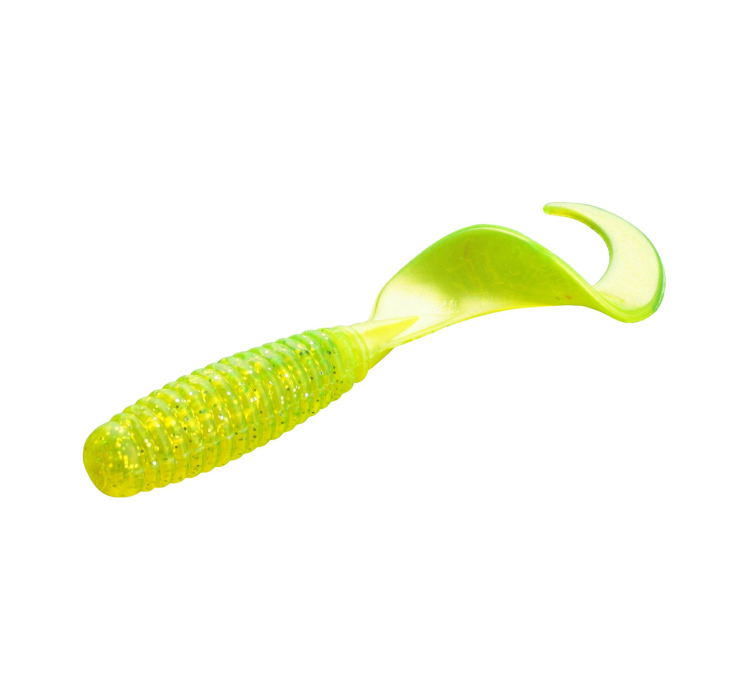 Силіконова приманка Mikado Twister 38мм 10шт (колір-04T) - 1 Силіконова приманка Mikado Twister 38мм 10шт (колір-04T) - 1