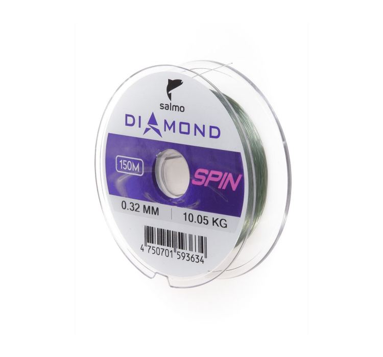 Леска Salmo Diamond Spin 150м 0,32мм - 1 Леска Salmo Diamond Spin 150м 0,32мм - 1