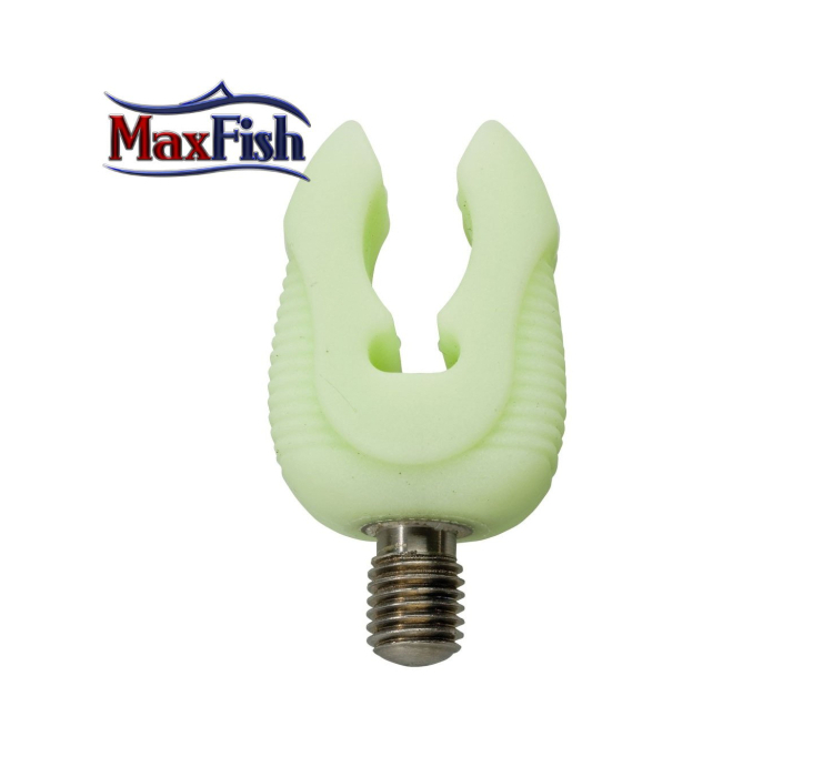 Наконечник под рогачик мягкий DAM MAD LUMINOUS Rod Rest с резьбой светонакопительный - 1 Наконечник под рогачик мягкий DAM MAD LUMINOUS Rod Rest с резьбой светонакопительный - 1