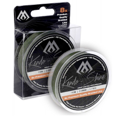 Шнур Mikado Kendo Shine Braid 150м 0,14мм 11,75кг green