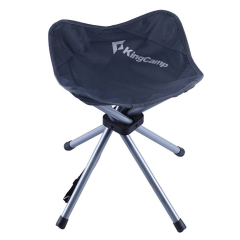 Розкладний стілець KingCamp FourlegsStool 4 (KC3868) Dark grey