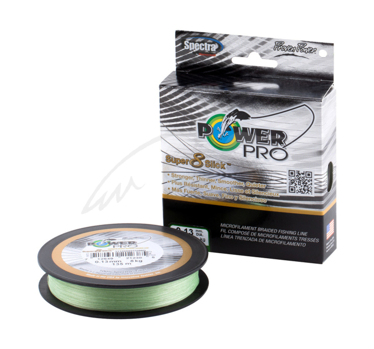 Шнур Power Pro Super 8 Slick 135m Timber Brown 0.28mm 44lb/20kg - 2 Шнур Power Pro Super 8 Slick 135m Timber Brown 0.28mm 44lb/20kg - 2