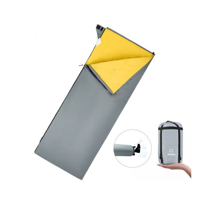 Спальный мешок Atepa LIGHT 1200 (AS2003) L GREY - 2 Спальный мешок Atepa LIGHT 1200 (AS2003) L GREY - 2