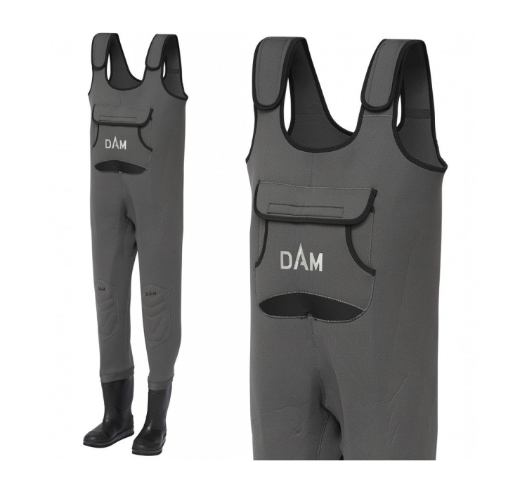 Заброди неопренові (Вейдерси) DAM Dryzone Neoprene Waders з наколінниками 4мм 44/45р. - 1 Заброди неопренові (Вейдерси) DAM Dryzone Neoprene Waders з наколінниками 4мм 44/45р. - 1