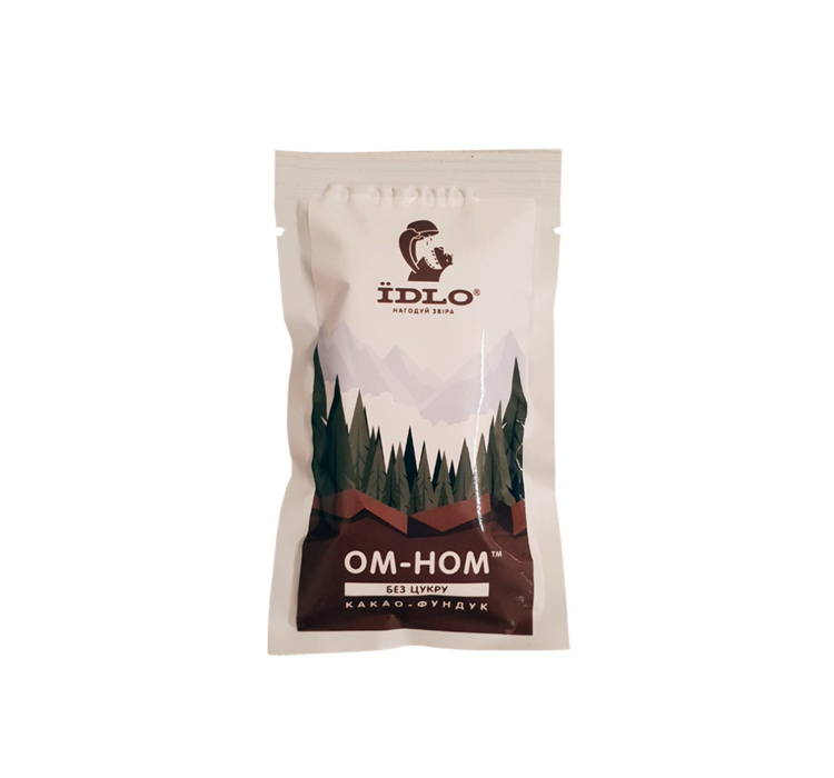 Енергетичний батончик OMNOM "Какао-фундук" - 1 Енергетичний батончик OMNOM "Какао-фундук" - 1