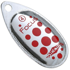 Блесна вращающаяся Mikado FOCUS Silver-10 3 г