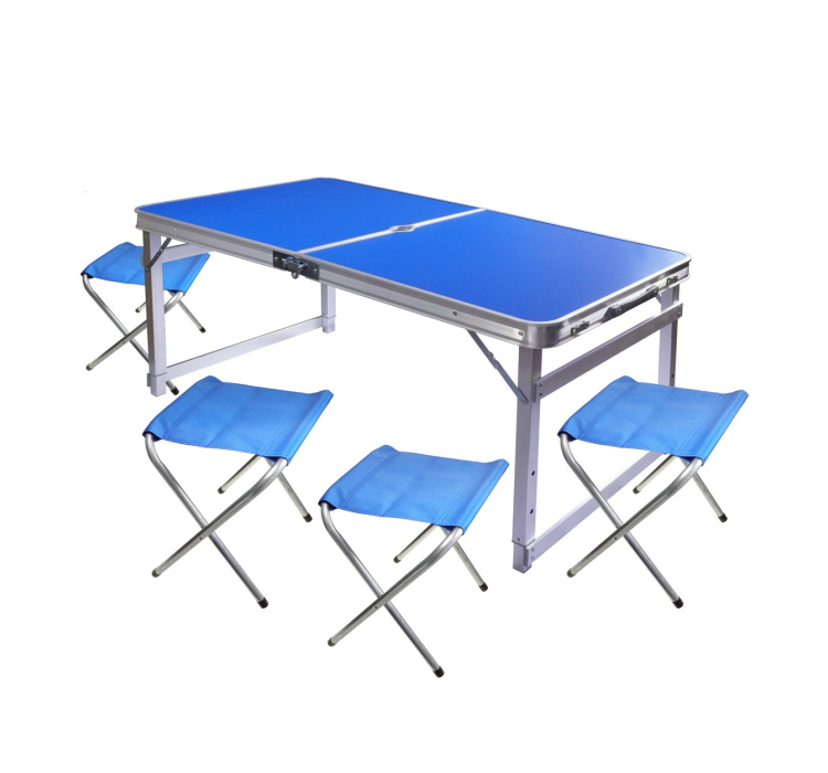 Стіл складаний посилений Melmil LF Blue (Арт. LYBL) - 1 Стіл складаний посилений Melmil LF Blue (Арт. LYBL) - 1