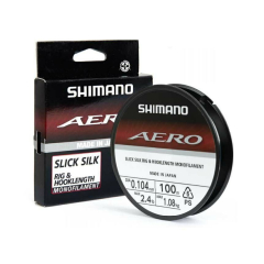 Жилка Shimano Aero Slick Silk Rig/Hooklength 100м 0.086mm 0.74kg