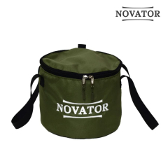 Відро для підгодовування з кришкою Novator VD-2 (30x23 см)