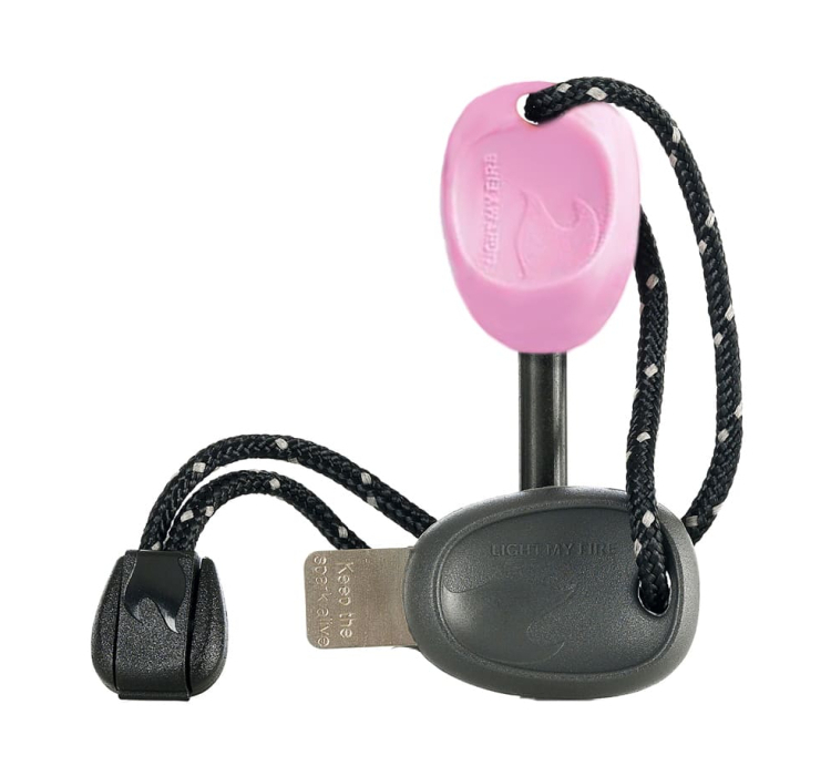 2 в 1 - огниво + свисток LIGHT MY FIRE Swedish FireSteel Scout розовое, блистер - 1 2 в 1 - огниво + свисток LIGHT MY FIRE Swedish FireSteel Scout розовое, блистер - 1